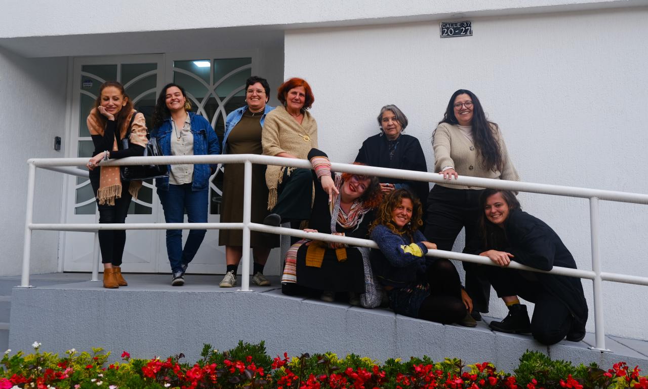 Equipo coordinación construyendo futuros feministas en Fondo Lunaria