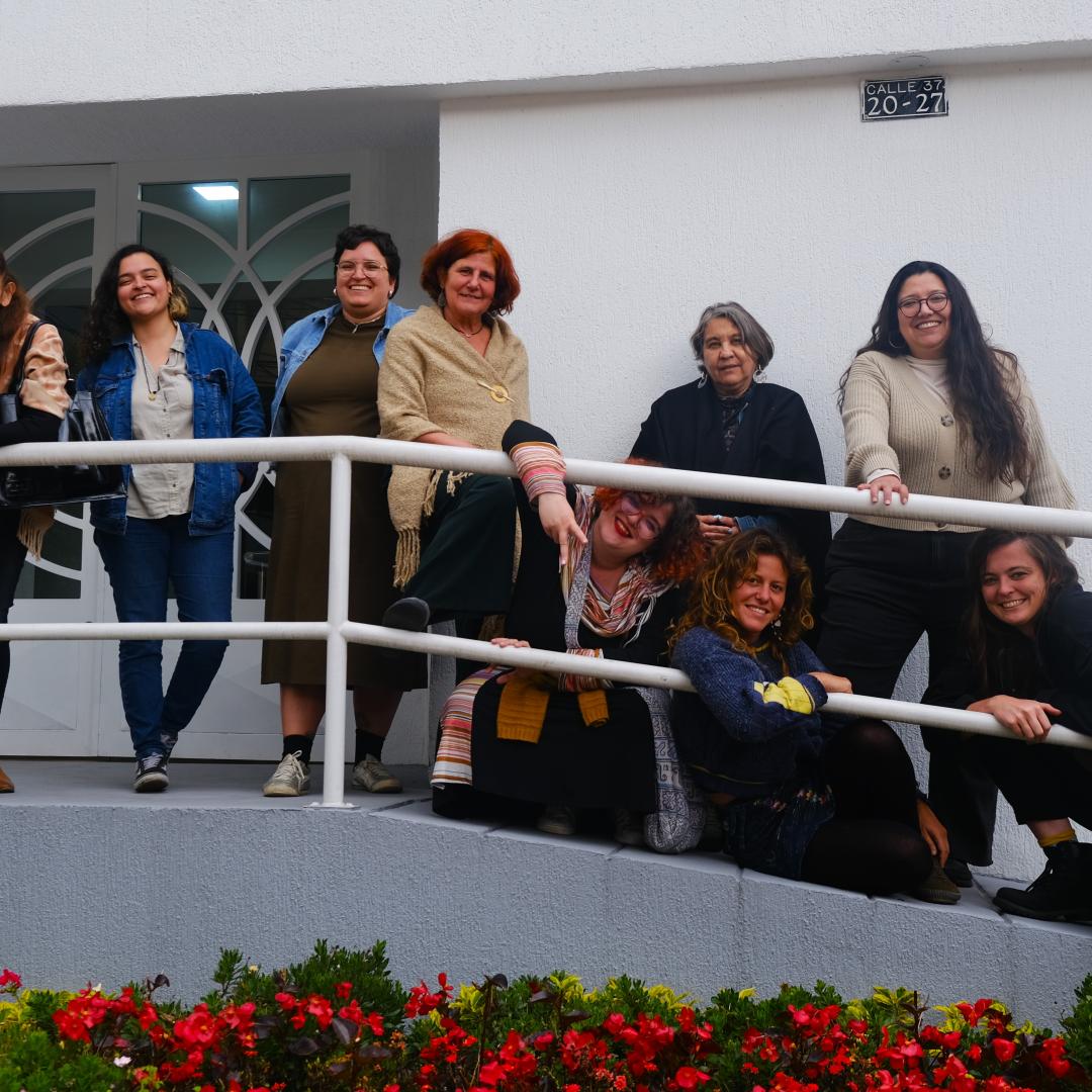 Equipo coordinación construyendo futuros feministas en Fondo Lunaria